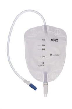 Hollister InCare Beinbeutel 800ml, Schlauchlänge: 50cm, Mit Ablasshahn (P=10)