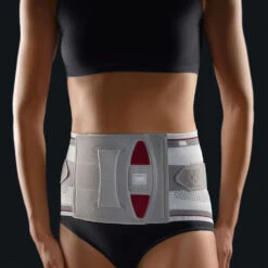 Bort Select Stabilo Lady Rückenbandage Mit Pelotte -Coloplast Verkaufsgeschäft 104740 silber vorne neu 5