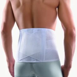 Bort VarioBasic Rückenbandage -Coloplast Verkaufsgeschäft 120000131 112650 weiss hinten 2 1