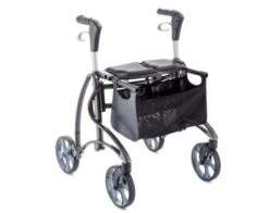 Invacare Dolomite Jazz 2 510, Rollator Leichtgewichtsrollator Nur 7,5 Kg, Sitzhöhe 55cm, Bis 150 Kg -Coloplast Verkaufsgeschäft 120001688