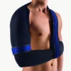 Bort OmoBasic Geschlossene Form Arm-Fixierungs-Bandage 2 Bort OmoBasic Geschlossene Form Arm-Fixierungs-Bandage -Coloplast Verkaufsgeschäft 121500 blau 0
