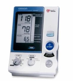 Omron HEM-907 Oberarm Blutdruckmessgerät, Professional,