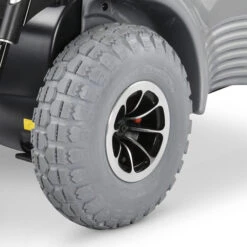 Meyra Optimus 2 Elektrorollstuhl (Lagervariante) Silber Metallic, 6 Km/h, ERGOSTAR Anatomisches Sitzsystem, SB50cm, Wartungsfreie Batterien, R-Net LED Display, Rechts -Coloplast Verkaufsgeschäft 2322 meyra optimus2 kvp fmt2 jpeg 1