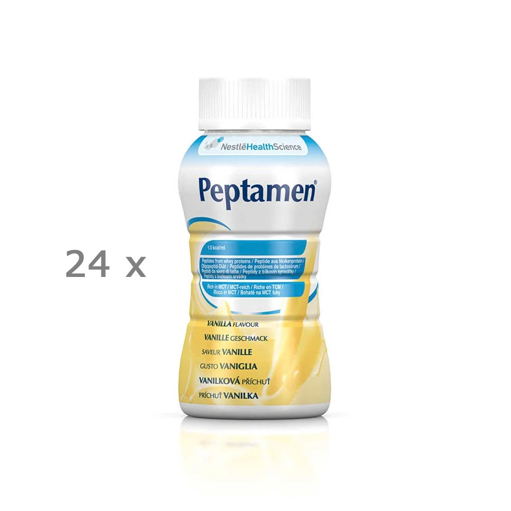 Nestle Peptamen Trinknahrung Vanille, 24 Flaschen (6x4) á 200ml 3 Nestle Peptamen Trinknahrung Vanille, 24 Flaschen (6x4) á 200ml