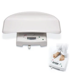 Säuglingswaage Seca 384, Incl. Eichkosten Elektrische Waage Zur Messung Im Liegen Od. Stehen