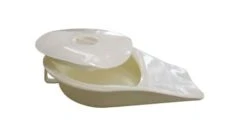 Steckbecken Ovale Form, Mit Griff Und Deckel Kunststoff, Bis 220kg