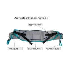 AKS Aufrichtgurt Mit Brustschlaufe Und Sitzschaukel, Für AKS-Torneo II Und Torneo Compact
