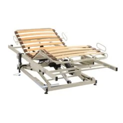 AKS B4 Compact Einlegerahmen, Innovativer Hebepflegerahmen Mit Standfesten Argumenten, 4-geteilte Liegefläche, Neue Bett-im-Bett Version Mit Holzfederleisten, Bis 150 Kg -Coloplast Verkaufsgeschäft AKS B4 compact Einlegerahmen 1