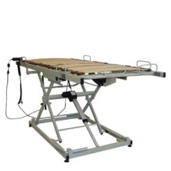 MIETEN = AKS B4 Compact Einlegerahmen, Elektrischer Hebepflegerahmen, Neue Bett-im-Bett Version Mit Holzfederleisten, Bis 150 Kg (WOCHEN-MIET-PAUSCHALE) -Coloplast Verkaufsgeschäft AKS B4 gerade 1