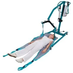 AKS Foldy Original, Patientenlifter, Hebelifter Mit Großem Zubehörprogramm, Bis 150 Kg Belastbar, Das Original Der HomeCare-Patientenlifter -Coloplast Verkaufsgeschäft AKS Foldy Original Patientenlifter Bodenaufnahme