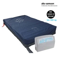 AKS Samson Wechseldruckmatratze XL 30 - 300 Kg Patientengewicht, Hochwertiges System Bis Grad 4, In Vielen Maßen Lieferbar