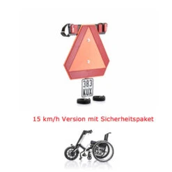 Alber E-Pilot P15, Zuggerät Für Rollstühle, Das Elektrische Rollstuhlbike Für Bis Zu 15 Km/h Mit TÜV (mit Mobility-App 20km/h Optional)*, Epilot Inkl. Halterung & Montage An Ihren Rollstuhl -Coloplast Verkaufsgeschäft ALB Pilot 15kmh