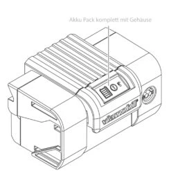 Akku Pack Komplett Für Alber Viamobil V25, NEU: Li-Ion Batterie, 36V, 6.6Ah, Auslaufsicher Und Wartungsfrei, Original, Akku Mit Gehäuse