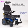 Invacare AVIVA RX40 HD Modulite Elektrorollstuhl (inkl. 120A Power-Modul) XL E-Rollstuhl Extra Breit Und Belastbar Bis 160kg -Coloplast Verkaufsgeschäft AVIVA RX40 HB Hauptbild 1