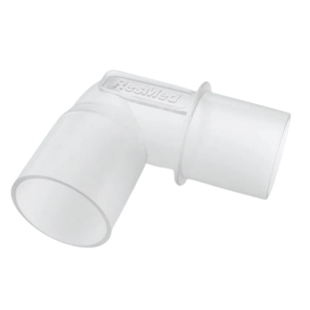 ResMed Air10 Schlauchanschluss, Im 90° Winkel, Drehbar 3 ResMed Air10 Schlauchanschluss, Im 90° Winkel, Drehbar