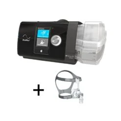 Resmed AirSense 10 AutoSet CPAP-APAP Gerät Komplett Inkl. Anfeuchter Und CPAP Maske Mirage FX
