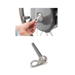 Alber E-Motion M25 (Neu 2023) Inkl. Alu-Rollstuhl, Kraftverstärkender Zusatzantrieb Für Rollstühle, Unterstützt Ihre Restkraft, 24"-Rad, Inkl. ECS Fernbedienung -Coloplast Verkaufsgeschäft Alber Ergo Steckachse2