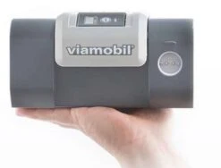 Alber Viamobil V25 Elektrische Schiebehilfe, Inkl. Action3 NG Premium-Leichtgewicht-Rollstuhl, Fertig Montiert, Bis 125kg Belastbar -Coloplast Verkaufsgeschäft Alber Viamobil V25 AkkuHand