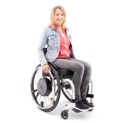 Alber E-Motion M25 (Neu 2023) Inkl. Alu-Rollstuhl, Kraftverstärkender Zusatzantrieb Für Rollstühle, Unterstützt Ihre Restkraft, 24"-Rad, Inkl. ECS Fernbedienung -Coloplast Verkaufsgeschäft Alber emotion m25