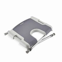 Aquatec® Sorrento Duschstuhl Inkl. Hygieneausschnitt, Mit Soft-Touch-Öberfläche, Bis 135kg -Coloplast Verkaufsgeschäft Aquatec Sorrento zgeklappt duschstuhl 2 1