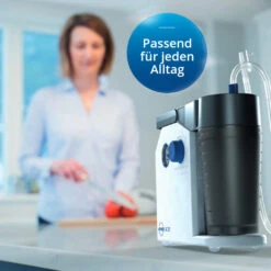 Atmos LC27 Homecaresauger, Absauggerät Für Zu Hause (stufenlos 27 L/min) Einpatienten- Sektretbehälter 800ml, Bakterienfilterkartusche, Netz- Oder Akkubetrieb 15 Atmos LC27 Homecaresauger, Absauggerät Für Zu Hause (stufenlos 27 L/min) Einpatienten- Sektretbehälter 800ml, Bakterienfilterkartusche, Netz- Oder Akkubetrieb -Coloplast Verkaufsgeschäft Atmos LC27 Absaug 06