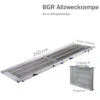Feal BGR Allzweckrampe VR25, Klappbar, Länge 250cm (130cm Geklappt), Bis Zu 400kg, Innenbreite 82cm, Vollrampe Aus Extra Stabilem Streckmetall, Gewicht 23kg, Mit Griffen Und Sicherheitsverriegelung 1 Feal BGR Allzweckrampe VR25, Klappbar, Länge 250cm (130cm Geklappt), Bis Zu 400kg, Innenbreite 82cm, Vollrampe Aus Extra Stabilem Streckmetall, Gewicht 23kg, Mit Griffen Und Sicherheitsverriegelung -Coloplast Verkaufsgeschäft BGR Rampe klappbar 250cm