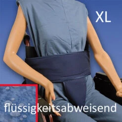 Biocare Sitzhose Klett, Flüssigkeitsabweisend XL, Für Hüfte Und Becken, Patientensicherungssystem, Für Personen Im Rollstuhl Mit Instabilem Unterkörper