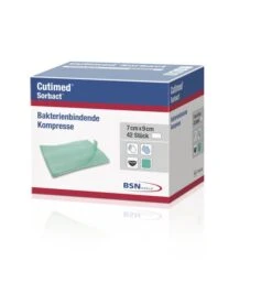 BSN Medical Cutimed Sorbact 10x20 Cm (P=24) Hydrogelgetränkte Antimikrobielle Wundauflage