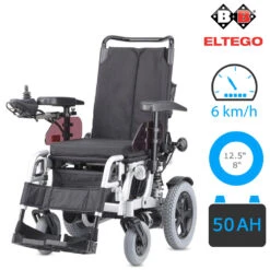 Bischoff & Bischoff Eltego Elektro-Rollstuhl, Der Kompakte Elektrische Rollstuhl Für Den Einsatz Im Unmittelbaren Wohnumfeld, Bis 120kg