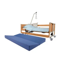 Purzel Keil, Die Praktische Sturzauffangmatte Inkl. Inkoair-Überzug, Bettvorlegematte, Sturzmatte In Keilform, Um Stürze Aus Dem Bett Abzufangen