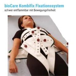 Fixationssystem Kombifix Von Biocare Gepolstert, Zur Sicherung Im Pflegebett, Mit Bewegungsfreiheit, Schwer Entflammbar