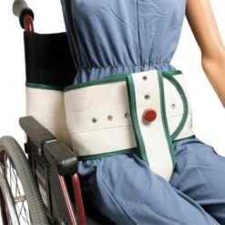 Stuhlfixation Mit Sitzhose Von Biocare Patientensicherungssystem Im Rollstuhl