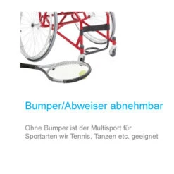 Ottobock. Multisport Sportrollstuhl, Der Allrounder Für Sport & Schule, Aktiv-Sport-Rollstuhl, Für Kinder, Jugendliche & Erwachsene -Coloplast Verkaufsgeschäft Bock Multisport Bumper
