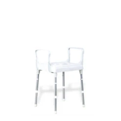 Rebotec Toilettenstützgestell Brest Sehr Leichtgewichtig, 7-fach Höhenverstellbar