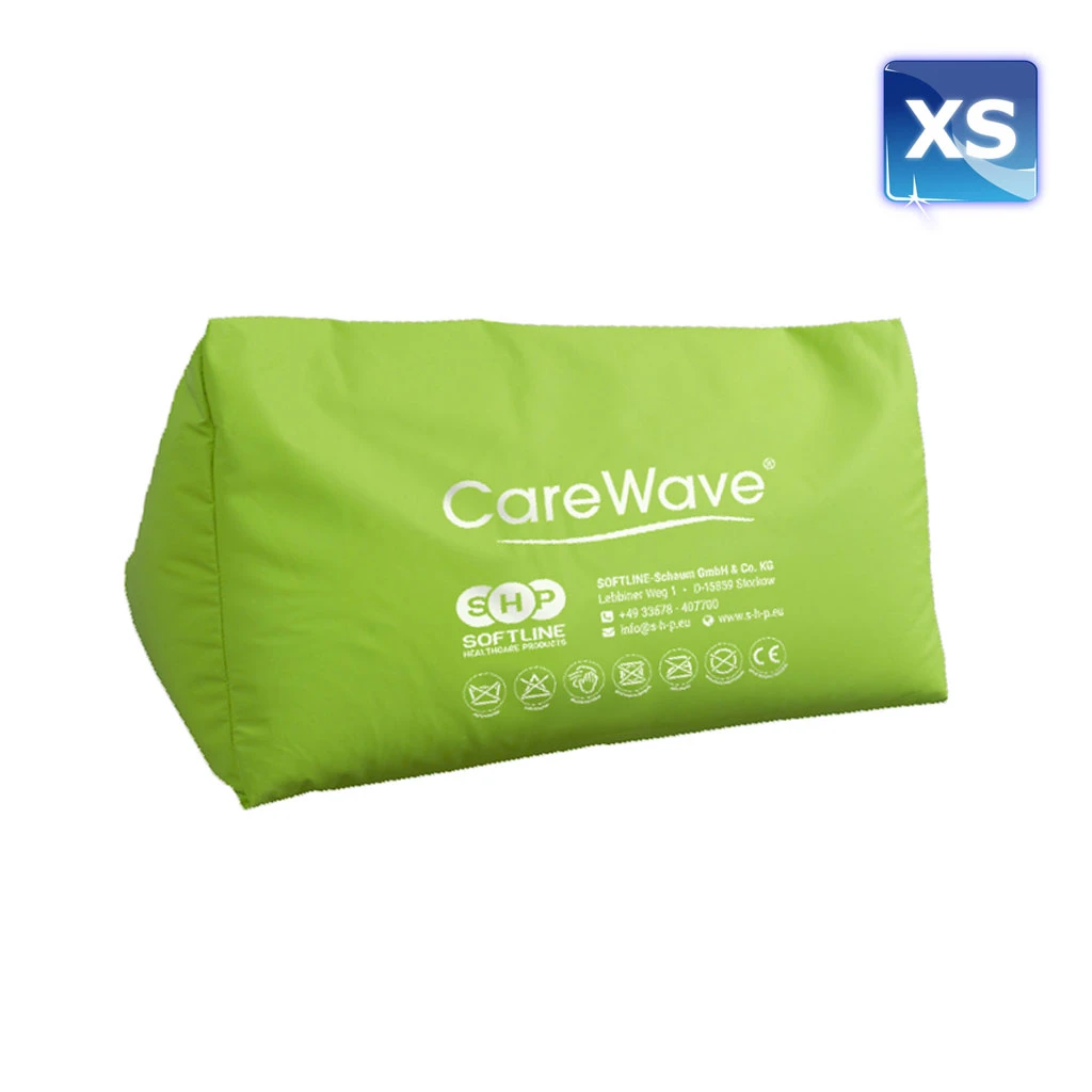 Softline CareWave(CAREPUR) Deltakissen XS, 42x25cm, Grün, Lagerungskissen, Multifunktional, Ideal Zur 30° Und 135° Lagerung, (NEU = CAREPUR Deltakissen S) 3 Softline CareWave(CAREPUR) Deltakissen XS, 42x25cm, Grün, Lagerungskissen, Multifunktional, Ideal Zur 30° Und 135° Lagerung, (NEU = CAREPUR Deltakissen S)