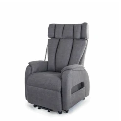 Club2 Soft Sessel, Webstoff Grau, Weich Gepolsterter Aufstehsessel Mit Schlaffunktion, Elektrische Verstellbar, 2-motorig, Bis 150kg 11 Club2 Soft Sessel, Webstoff Grau, Weich Gepolsterter Aufstehsessel Mit Schlaffunktion, Elektrische Verstellbar, 2-motorig, Bis 150kg -Coloplast Verkaufsgeschäft Club2 Sessel Soft 01