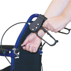 Drive Expedition Plus Transportrollstuhl, Der Ideale Reisebegleiter, Im Freien Oder Zu Hause, Begleiterbremse, Beckengurt, Nur 12kg, Bis 130kg Belastbar; Sitzbreite 42 Cm -Coloplast Verkaufsgeschäft DRI Expedition RL