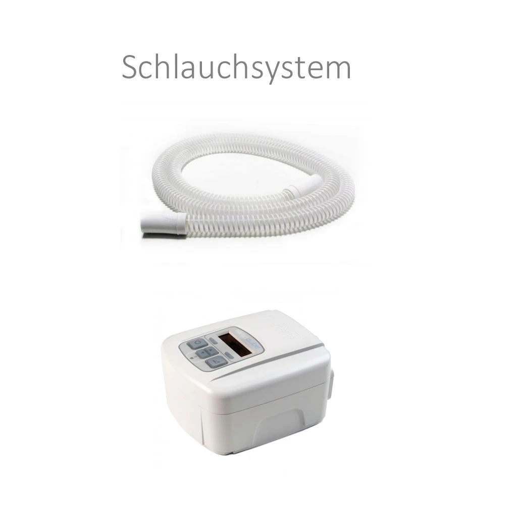 Schlauchsystem Für SleepCube CPAP-Geräte, Länge 1.8m 3 Schlauchsystem Für SleepCube CPAP-Geräte, Länge 1.8m