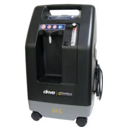 Drive DeVilbiss Compact 1025KS Sauerstoffkonzentrator, 10L Hochleistungs O2-Gerät, Für Patienten Mit Erhöhtem Sauerstoffbedarf