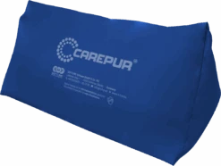 Softline CAREPUR Deltakissen M, 60x41cm, Blau, Lagerungskissen, Multifunktional, Ideal Zur 30° Und 135° Lagerung, Lagerungshilfe Für Vielfachen Einsatz