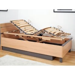 Burmeier Relax Pflegebett, 100x200, Das Komfortable Seniorenbett Für Zu Hause