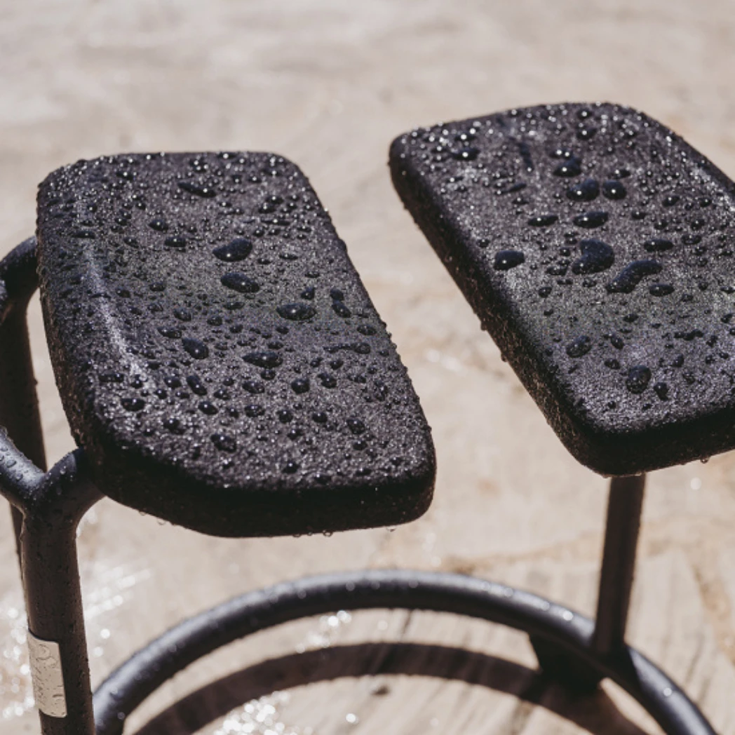 Saljol Duschhocker, Dreht Sich Auf Der Stelle, Grau (Stahl Pulverbeschichtet) Oder In Silber (Edelstahl Elektropoliert) Bis 150kg 7 Saljol Duschhocker, Dreht Sich Auf Der Stelle, Grau (Stahl Pulverbeschichtet) Oder In Silber (Edelstahl Elektropoliert) Bis 150kg – Bild 5