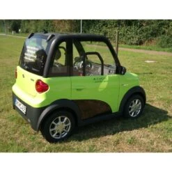 E-MICAN Leichtkraft-Elektrofahrzeug, 100% E-Auto, Als 45 Oder 80 Km/h Version, AGM Oder Lithium Akku, Auto An Jeder Normalen Steckdose Aufladbar -Coloplast Verkaufsgeschäft E MICAN Leichtkraft Elektrofahrzeug in gruen