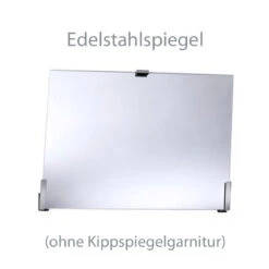 Edelstahlspiegel Für Kippspiegelgarnitur, Zerrfrei Und Bruchsicher, 800x600x2mm