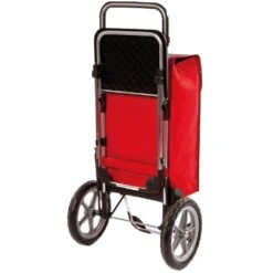 Einkaufshilfe Mit Sitz Und Kühlfach, Shopper Einkaufstrolley, 65L (55 Tasche + 10 Kühlfach), Belastbar 50kg, Gewicht 4,2kg -Coloplast Verkaufsgeschäft Einkaufshilfe mit Sitz und Kuehlfach 1