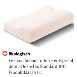 Elsa Nackenkissen, Der Klassiker Aus Der Schweiz, Anatomisch Geformtes Stützkissen Komplett Waschbar, Elsa Hygiene-Mineralschaum -Coloplast Verkaufsgeschäft Elsa Klassiker Oeko