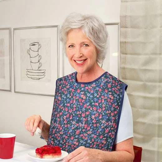 Russka Ess-Schürze Für Fleckenlosen Genuss, Karo Rot 3 Russka Ess-Schürze Für Fleckenlosen Genuss, Karo Rot