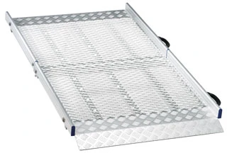 Feal BGR Allzweckrampe VR25, Klappbar, Länge 250cm (130cm Geklappt), Bis Zu 400kg, Innenbreite 82cm, Vollrampe Aus Extra Stabilem Streckmetall, Gewicht 23kg, Mit Griffen Und Sicherheitsverriegelung 4 Feal BGR Allzweckrampe VR25, Klappbar, Länge 250cm (130cm Geklappt), Bis Zu 400kg, Innenbreite 82cm, Vollrampe Aus Extra Stabilem Streckmetall, Gewicht 23kg, Mit Griffen Und Sicherheitsverriegelung – Bild 2