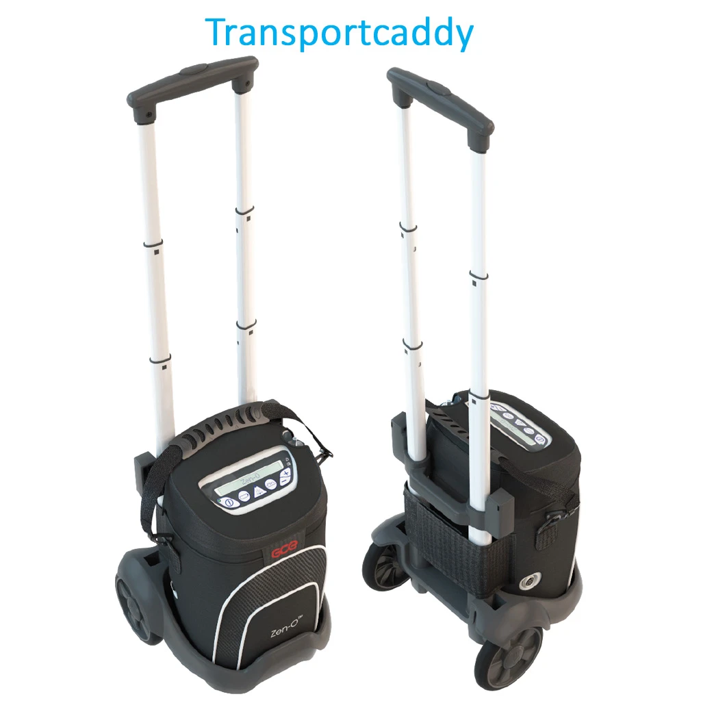 GCE ZEN-O (1 X Akku) Mobiler Sauerstoffkonzentrator, Mit Atemzugflow- Und Konstantflow Bis Zu 2 L/min., Komplettset Mit Tasche, Caddy, 1x12V Zellenakku, Netzkabel, 12V Adapter 6 GCE ZEN-O (1 X Akku) Mobiler Sauerstoffkonzentrator, Mit Atemzugflow- Und Konstantflow Bis Zu 2 L/min., Komplettset Mit Tasche, Caddy, 1x12V Zellenakku, Netzkabel, 12V Adapter – Bild 4