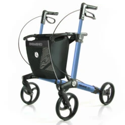 Sunrise Medical Gemino Rollator 30 Midnight Blue, Leichtgewicht-Rollator, Testsieger Edition Blau